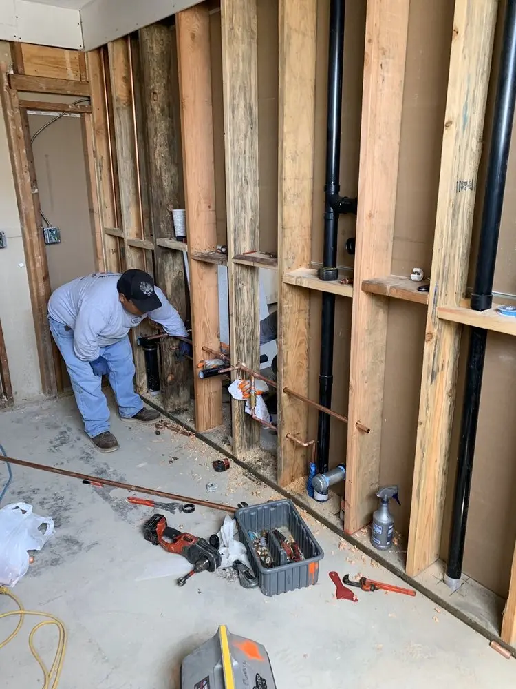 Commercial rough-in plumbing for Commercial Plumbing in Fairfax Village